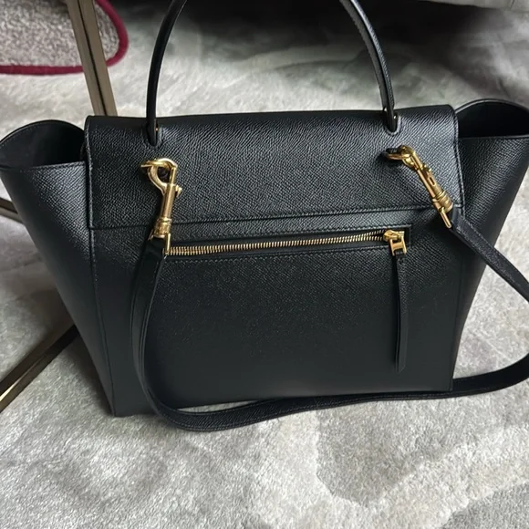 Celine Belt Bag Mini – Black & Gold – Full Set - Picture 11 of 14